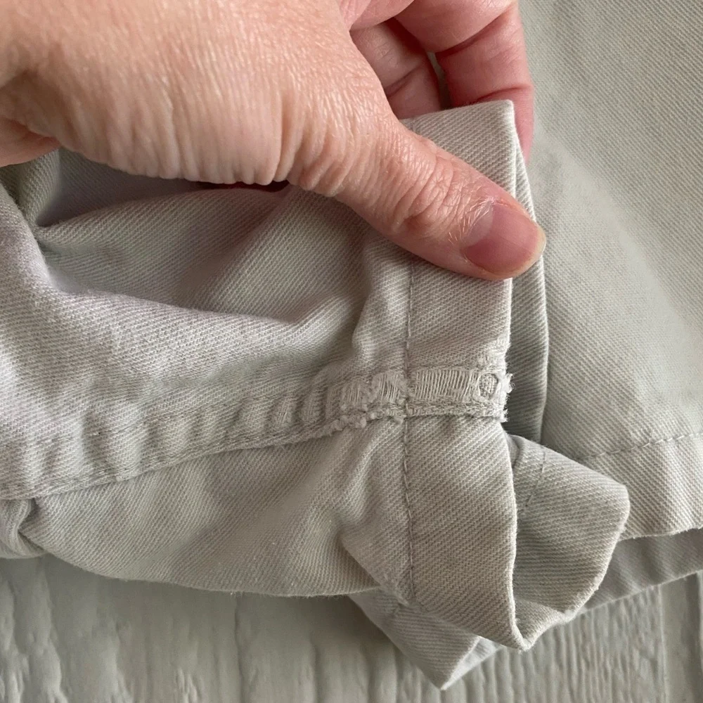 Vtg Wrangler Tan Khaki Hi-Rise Mom Chino Shorts Summer Cargo Country No Size Tag